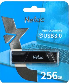 Купить Флеш-диск Netac 256Gb USB3.0 черный [NT03U336S-256G-30BK], изображение 9 в компании Зеон