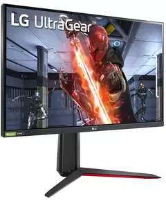 Купить ЖК-монитор LG UltraGear 27GN650-B 27" IPS LED 16:9 HDMI матовая HAS Piv 1000:1 350cd 178гр/178гр 1920x1080 144Hz G-Sync DP FHD 7.2кг черный/красный [27GN650-B.ARUZ], изображение 4 в компании Зеон