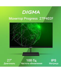 Купить ЖК-монитор Digma Progress 27P402F 27" IPS LED 5ms 16:9 HDMI M/M матовая 300cd 178гр/178гр 1920x1080 100Hz G-Sync DP FHD 4.3кг черный [DM27SB02], изображение 2 в компании Зеон