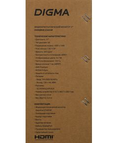 Купить ЖК-монитор Digma Overdrive 27A510F 27" VA LED 1ms 16:9 HDMI M/M матовая 300cd 178гр/178гр 1920x1080 165Hz G-Sync FreeSync DP FHD 4.65кг черный [DM27VG01], изображение 14 в компании Зеон