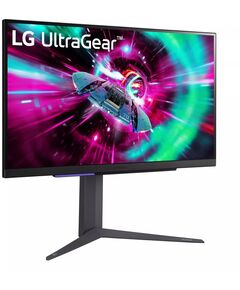 Купить ЖК-монитор LG UltraGear 27GR93U-B 27" IPS LED 16:9 HDMI матовая HAS 320cd 178гр/178гр 3840x2160 144Hz G-Sync FreeSync Premium DP UHD USB 6.4кг черный [27GR93U-B.ARUZ], изображение 2 в компании Зеон