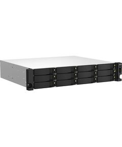 Купить Сетевое хранилище NAS QNAP TS-1264U-RP-8G 12-bay стоечный Celeron N5095 [TS-1264U-RP-8G], изображение 4 в компании Зеон