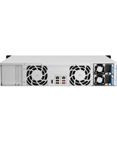 Купить Сетевое хранилище NAS QNAP TS-1264U-RP-8G 12-bay стоечный Celeron N5095 [TS-1264U-RP-8G], изображение 2 в компании Зеон