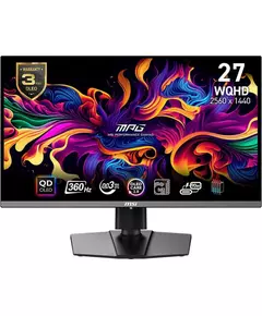 Купить ЖК-монитор MSI MPG 271QRX 26.5" OLED LED 16:9 HDMI M/M матовая HAS Piv 250cd 178гр/178гр 2560x1440 360Hz DP 2K USB 8.3кг черный [9S6-3CD79A-009], изображение 2 в компании Зеон