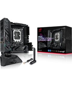 Купить Материнская плата Asus ROG STRIX Z790-I GAMING WIFI LGA1700 Intel Z790 2xDDR5 mini-ITX AC`97 8ch(7.1) 2.5Gg RAID+HDMI, изображение 10 в компании Зеон