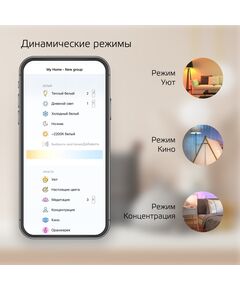 Купить Умная лампа Gauss Smart Home ST64 E27 Wi-Fi [1310112], изображение 6 в компании Зеон