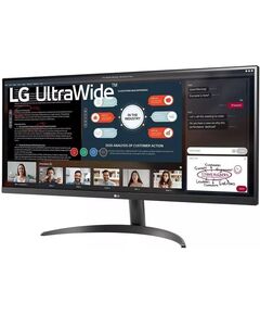 Купить ЖК-монитор LG UltraWide 34WP500-B 34" IPS LED 21:9 HDMI матовая 250cd 178гр/178гр 2560x1080 75Hz FreeSync FHD 5.9кг черный [34WP500-B.ARUZ], изображение 2 в компании Зеон