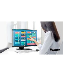 Купить ЖК-монитор Iiyama ProLite T2454MSC-B1AG 23.8" IPS 4ms 16:9 HDMI M/M матовая HAS 1000:1 250cd 178гр/178гр 1920x1080 60Hz VGA FHD USB Touch 5.5кг черный, изображение 10 в компании Зеон