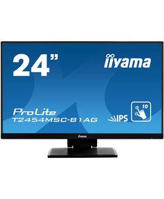 Купить ЖК-монитор Iiyama ProLite T2454MSC-B1AG 23.8" IPS 4ms 16:9 HDMI M/M матовая HAS 1000:1 250cd 178гр/178гр 1920x1080 60Hz VGA FHD USB Touch 5.5кг черный, изображение 5 в компании Зеон