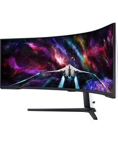 Купить ЖК-монитор Samsung Odyssey Neo G9 S57CG952NI 57" VA LED 32:9 HDMI полуматовая HAS Piv 420cd 178гр/178гр 7680x2160 240Hz FreeSync Premium Pro DP Dual UHD USB 19кг черный [LS57CG952NIXCI], изображение 2 в компании Зеон