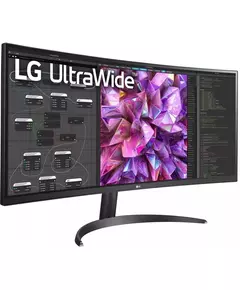 Купить ЖК-монитор LG UltraWide 34WQ60C-B 34" IPS LED 21:9 HDMI матовая 300cd 178гр/178гр 3440x1440 60Hz DP WQ 6.9кг черный [34WQ60C-B.ARUZ], изображение 3 в компании Зеон