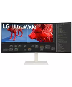 Купить ЖК-монитор LG UltraWide 38WR85QC-W 38" NANO IPS LED 21:9 HDMI M/M матовая HAS Piv 600cd 178гр/178гр 3840x1600 144Hz FreeSync Premium Pro DP WQ+ USB 10.5кг белый [38WR85QC-W.ARUZ] в компании Зеон