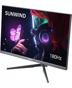 Купить ЖК-монитор SunWind SM-25FI401 24.5" IPS LED 3ms 16:9 HDMI матовая 250cd 178гр/178гр 1920x1080 180Hz G-Sync FreeSync DP FHD 3.3кг черный [SM25SG01], изображение 3 в компании Зеон