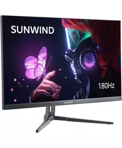 Купить ЖК-монитор SunWind SM-25FI401 24.5" IPS LED 3ms 16:9 HDMI матовая 250cd 178гр/178гр 1920x1080 180Hz G-Sync FreeSync DP FHD 3.3кг черный [SM25SG01] в компании Зеон