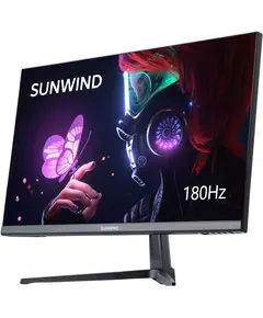 Купить ЖК-монитор SunWind SM-25FI401 24.5" IPS LED 3ms 16:9 HDMI матовая 250cd 178гр/178гр 1920x1080 180Hz G-Sync FreeSync DP FHD 3.3кг черный [SM25SG01], изображение 4 в компании Зеон