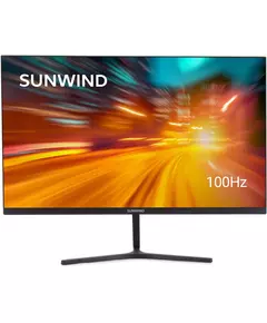 Купить ЖК-монитор SunWind SM-24FI223 23.8" IPS LED 6ms 16:9 HDMI матовая 250cd 178гр/178гр 1920x1080 100Hz VGA DP FHD 3.0кг черный [SM24SB02] в компании Зеон