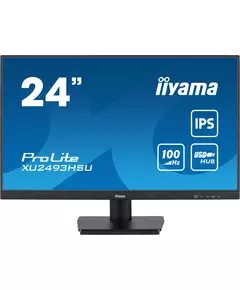 Купить ЖК-монитор Iiyama ProLite XU2493HSU-B6 23.8" IPS LED 1ms 16:9 HDMI M/M матовая 250cd 178гр/178гр 1920x1080 100Hz DP FHD USB 3кг черный в компании Зеон