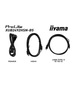 Купить ЖК-монитор Iiyama ProLite XUB2492HSN-B5 23.8" IPS LED 16:9 HDMI M/M матовая HAS Piv 250cd 178гр/178гр 1920x1080 75Hz DP FHD USB 5.6кг черный, изображение 12 в компании Зеон