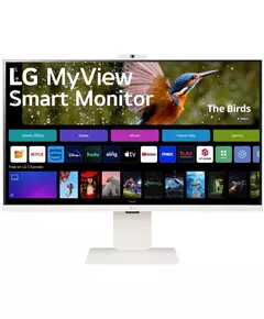 Купить ЖК-монитор LG MyView 32SR85U-W 31.5" IPS LED 16:9 HDMI M/M Cam матовая HAS 400cd 178гр/178гр 3840x2160 60Hz 4K USB 7.7кг белый [32SR85U-W.ARUZ], изображение 4 в компании Зеон