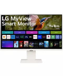 Купить ЖК-монитор LG MyView 32SR85U-W 31.5" IPS LED 16:9 HDMI M/M Cam матовая HAS 400cd 178гр/178гр 3840x2160 60Hz 4K USB 7.7кг белый [32SR85U-W.ARUZ], изображение 6 в компании Зеон