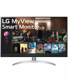 Купить ЖК-монитор LG MateView 32SQ700S-W 31.5" VA LED 16:9 HDMI M/M матовая 250cd 178гр/178гр 3840x2160 60Hz UHD USB 6.5кг белый [32SQ700S-W.ARUZ] в компании Зеон