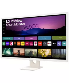 Купить ЖК-монитор LG MyView 32SR50F-W 31.5" IPS LED 16:9 HDMI M/M матовая 250cd 178гр/178гр 1920x1080 60Hz FHD USB 6.6кг белый [32SR50F-W.ARUZ] в компании Зеон