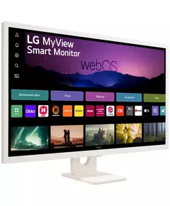 Купить ЖК-монитор LG MyView 32SR50F-W 31.5" IPS LED 16:9 HDMI M/M матовая 250cd 178гр/178гр 1920x1080 60Hz FHD USB 6.6кг белый [32SR50F-W.ARUZ], изображение 2 в компании Зеон