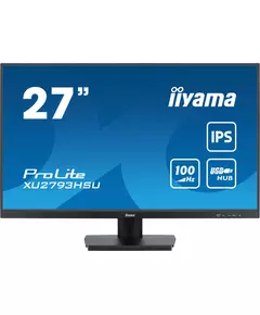 Купить ЖК-монитор Iiyama ProLite XU2793HSU-B6 27" IPS LED 1ms 16:9 HDMI M/M матовая 250cd 178гр/178гр 1920x1080 100Hz DP FHD USB 3.8кг черный, изображение 2 в компании Зеон