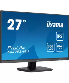 Купить ЖК-монитор Iiyama ProLite XU2793HSU-B6 27" IPS LED 1ms 16:9 HDMI M/M матовая 250cd 178гр/178гр 1920x1080 100Hz DP FHD USB 3.8кг черный в компании Зеон