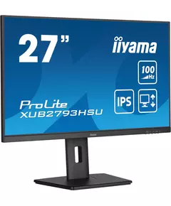 Купить ЖК-монитор Iiyama ProLite XUB2793HSU-B6 27" IPS LED 1ms 16:9 HDMI M/M матовая HAS Piv 250cd 178гр/178гр 1920x1080 100Hz DP FHD USB 5.4кг черный, изображение 4 в компании Зеон