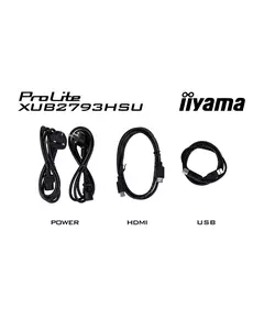 Купить ЖК-монитор Iiyama ProLite XUB2793HSU-B6 27" IPS LED 1ms 16:9 HDMI M/M матовая HAS Piv 250cd 178гр/178гр 1920x1080 100Hz DP FHD USB 5.4кг черный, изображение 13 в компании Зеон