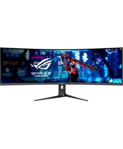 Купить ЖК-монитор Asus ROG Strix XG49WCR 49" VA LED 1ms 32:9 HDMI матовая HAS Piv 450cd 178гр/178гр 5120x1440 165Hz DP 5K USB 14.92кг черный [90LM08I0-B01170] в компании Зеон