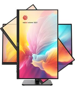 Купить ЖК-монитор MSI Modern MD2412P 23.8" IPS LED 1ms 16:9 HDMI M/M матовая HAS Piv 300cd 178гр/178гр 1920x1080 100Hz FreeSync FHD USB 4.65кг черный [9S6-3PA59H-095], изображение 3 в компании Зеон