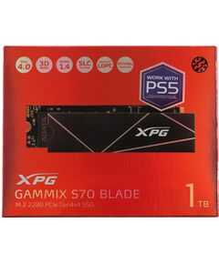 Купить SSD-накопитель AData 1Tb XPG Gammix S70 Blade PCIe 4.0 x4 M.2 2280 [AGAMMIXS70B-1T-CS], изображение 5 в компании Зеон