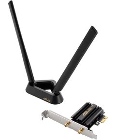 Купить Сетевой адаптер Wi-Fi + Bluetooth Asus PCE-AXE59BT PCI Express x1 2 антенны в компании Зеон