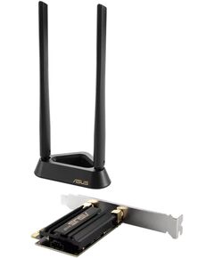 Купить Сетевой адаптер Wi-Fi + Bluetooth Asus PCE-AXE59BT PCI Express x1 2 антенны, изображение 4 в компании Зеон