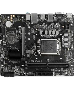 Купить Материнская плата MSI PRO B760M-E LGA1700 Intel B760 2xDDR5 mATX AC97 8ch(7.1) GbLAN+VGA+HDMI в компании Зеон