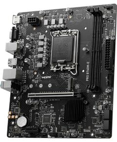 Купить Материнская плата MSI PRO B760M-E LGA1700 Intel B760 2xDDR5 mATX AC97 8ch(7.1) GbLAN+VGA+HDMI, изображение 2 в компании Зеон