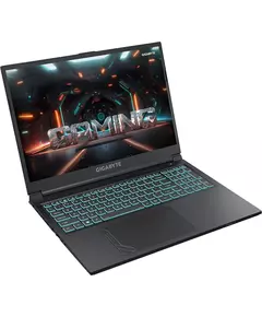 Купить Ноутбук GigaByte G6 Core i7 12650H 16Gb SSD512Gb NVIDIA GeForce RTX4050 6Gb 16" IPS FHD+ (1920x1200) Free DOS black WiFi BT Cam [MF-G2KZ853SD], изображение 4 в компании Зеон