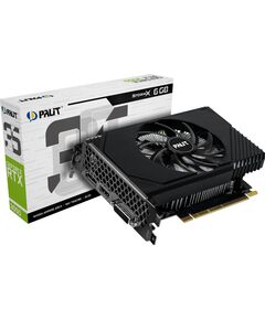 Купить Видеокарта Palit GeForce RTX 3050 6Gb PCI-E 4.0 96bit GDDR6 1042/14000 DVIx1 HDMIx1 DPx1 HDCP RTL (RTX3050 STORMX NVIDIA) [NE63050018JE-1070F], изображение 6 в компании Зеон