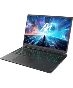 Купить Ноутбук GigaByte G6X Core i7 13650HX 16Gb SSD1Tb NVIDIA GeForce RTX4060 8Gb 16" IPS FHD+ (1920x1200) Free DOS grey WiFi BT Cam [9KG-43KZ854SD] в компании Зеон