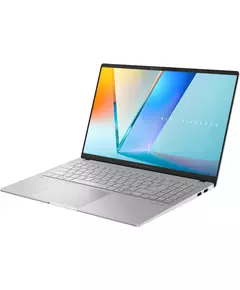 Купить Ноутбук Asus Vivobook S 15 OLED S5507QA-MA052W Snapdragon X Elite X1E 78 100 32Gb SSD1Tb Qualcomm Adreno 15.6" OLED 3K (2880x1620) Windows 11 Home silver WiFi BT Cam [90NB14Q2-M00630], изображение 4 в компании Зеон