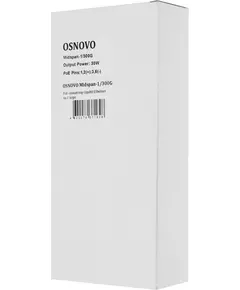 Купить Инжектор PoE Osnovo MIDSPAN-1/300G 10/100/1000BASE-T 30Вт 100-240В(АС), изображение 7 в компании Зеон