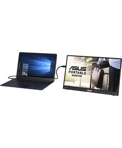 Купить ЖК-монитор Asus ZenScreen MB16ACV 15.6" IPS LED 16:9 глянцевая 250cd 178гр/178гр 1920x1080 60Hz FHD USB 0.83кг темно-серый [90LM0381-B01370], изображение 12 в компании Зеон