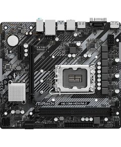 Купить Материнская плата ASRock H610M-HDV/M.2 R2.0 LGA1700 Intel H610 2xDDR4 mATX AC97 8ch(7.1) GbLAN+VGA+HDMI+DP, изображение 2 в компании Зеон