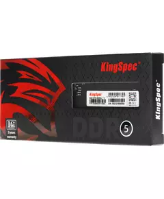 Купить Оперативная память KingSpec 8Gb DDR5 4800MHz PC5-38400 CL40 DIMM 288-pin 1.1В single rank RTL [KS4800D5P11008G], изображение 6 в компании Зеон