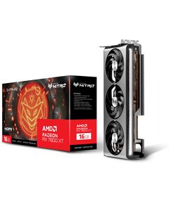 Купить Видеокарта Sapphire Radeon RX 7800XT 16Gb PCI-E 4.0 256bit GDDR6 2254/19500 HDMIx2 DPx2 HDCP RTL (NITRO+ RX 7800 XT GAMING OC) [11330-01-20G], изображение 6 в компании Зеон