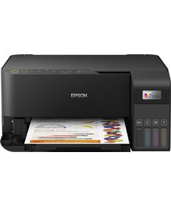 Купить МФУ струйный Epson EcoTank L3550 A4 WiFi черный [C11CK59405], изображение 2 в компании Зеон