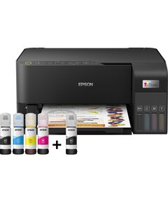 Купить МФУ струйный Epson EcoTank L3550 A4 WiFi черный [C11CK59405] в компании Зеон