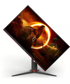 Купить ЖК-монитор AOC Q27G2U 27" VA LED 1ms 16:9 HDMI матовая HAS Piv 250cd 178гр/178гр 2560x1440 144Hz FreeSync Premium DP 2K USB 5.2кг черный/красный, изображение 2 в компании Зеон